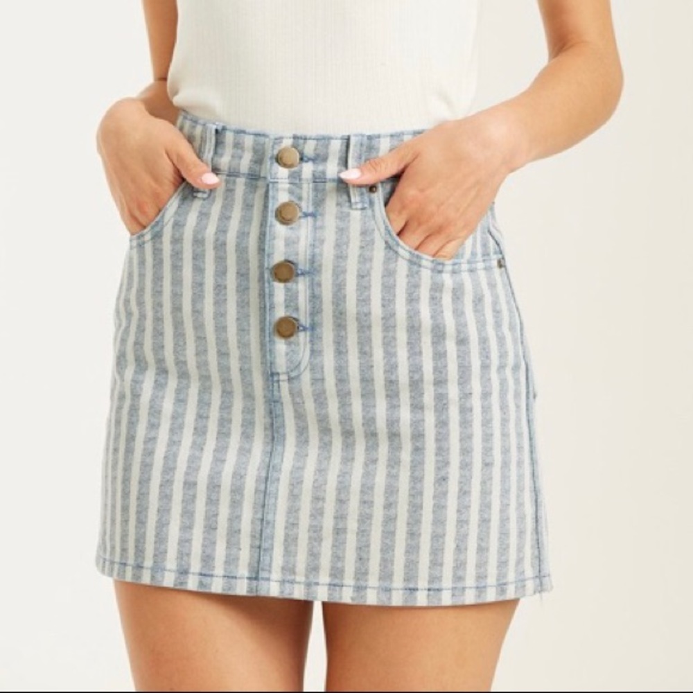 Billabong Cute As Indigo Skirt Size 27